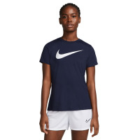 Nike Park 20 Hybride T-shirt Dames Donkerblauw Wit