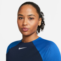 Nike Academy Pro Trainingsshirt Dames Donkerblauw Blauw