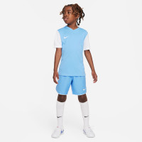 Nike Tiempo Premier II Voetbalshirt Kids Lichtblauw Wit