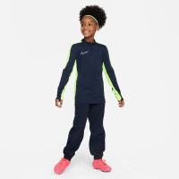 Nike Dri-FIT Academy 23 Trainingstrui Kids Donkerblauw Geel Wit