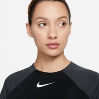 Nike Academy Pro Trainingsshirt Dames Zwart Grijs