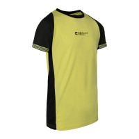 Cruyff Hoof T-Shirt Kids Felgroen Zwart Wit