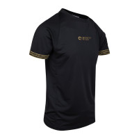 Cruyff Hoof T-Shirt Zwart Goud