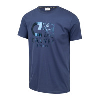 Cruyff Booster T-Shirt Donkerblauw