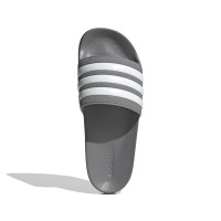 adidas Adilette Shower Slippers Donkergrijs Wit