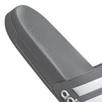 adidas Adilette Shower Slippers Donkergrijs Wit