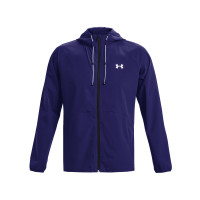 Under Armour Stretch Woven Hooded Vest Donkerblauw Wit