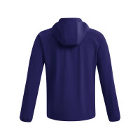 Under Armour Stretch Woven Trainingspak Full-Zip Donkerblauw Wit