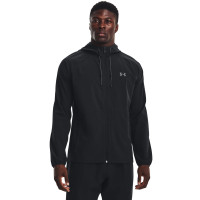 Under Armour Stretch Woven Hooded Vest Zwart Grijs