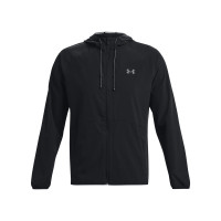 Under Armour Stretch Woven Hooded Vest Zwart Grijs