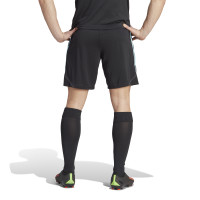 adidas Tiro 23 Club Trainingsbroekje Zwart Lichtblauw