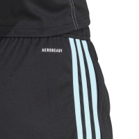 adidas Tiro 23 Club Trainingsbroekje Zwart Lichtblauw