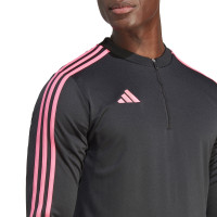 adidas Tiro 23 Club Trainingstrui 1/4-Zip Zwart Roze