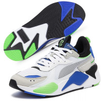 PUMA RS-X TOYS Sneaker Wit Blauw Groen