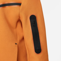 Nike Tech Fleece Vest Kids Oranje Zwart