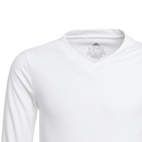 adidas Team Long Sleeve Base Layer Kids White