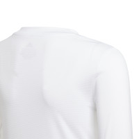 adidas Team Long Sleeve Base Layer Kids White