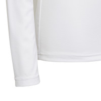adidas Team Long Sleeve Base Layer Kids White