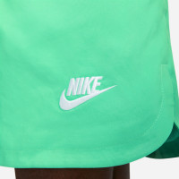 Nike Sportswear Club Woven Broekje Groen Wit