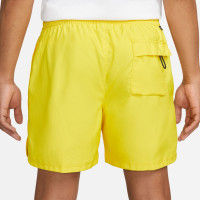 Nike Sportswear Club Woven Short Yellow White