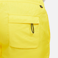 Nike Sportswear Club Woven Short Yellow White