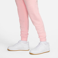 Nike Sportswear Club Fleece Joggingbroek Lichtroze Wit