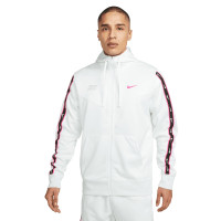 Nike Sportswear Repeat Trainingspak Wit Roze Zwart