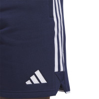 adidas Tiro 23 Sweat Broekje Blauw
