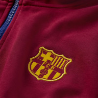Nike FC Barcelona Tech Fleece Full Zip Hoodie 2020-2021 Kids Donkerrood