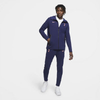 Nike Tottenham Hotspur Tech Fleece Hoodie Full Zip 2020-2021 Paarsblauw