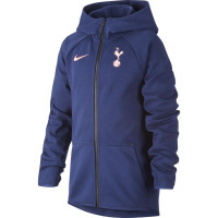 Nike Tottenham Hotspur Tech Fleece Full Zip 2020-2021 Kids Paarsblauw