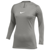 Nike Dri-Fit Park Ondershirt Lange Mouwen Dames Grijs Wit