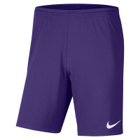 Nike Dri-FIT Park III Football Shorts Purple