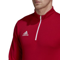 adidas Entrada 22 Trainingstrui 1/4-Zip Rood Wit