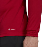 adidas Entrada 22 Trainingstrui 1/4-Zip Rood Wit