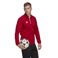 adidas Entrada 22 Trainingstrui 1/4-Zip Rood Wit