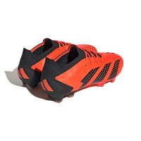 adidas Predator Accuracy.1 Low Gras Voetbalschoenen (FG) Oranje Zwart