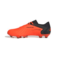 adidas Predator Accuracy.3 Gras Voetbalschoenen (FG) Low Oranje Zwart