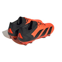 adidas Predator Accuracy.3 Gras Voetbalschoenen (FG) Low Oranje Zwart