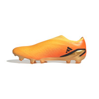 adidas X Speedportal+ Gras Voetbalschoenen (FG) Oranje Zwart Goud