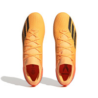 adidas X Speedportal.3 Gras Voetbalschoenen (FG) Oranje Goud Zwart