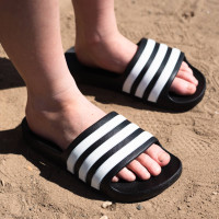 adidas Adilette Aqua Slippers Kids Black White