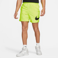 Nike Sportswear Repeat Woven Broekje Lichtgeel Zwart