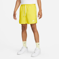 Nike Sportswear Club Woven Short Yellow White