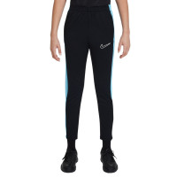 Nike Dri-Fit Academy 23 Trainingsbroek Kids Zwart Lichtblauw Wit