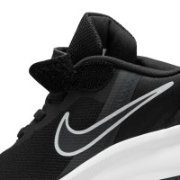 Nike Star Runner 3 Sportschoenen Kleuters Zwart Grijs Wit