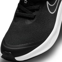 Nike Star Runner 3 Sportschoenen Kleuters Zwart Grijs Wit