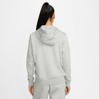 Nike Sportswear Club Fleece Vest Dames Grijs Wit