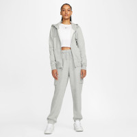 Nike Sportswear Club Fleece Vest Dames Grijs Wit
