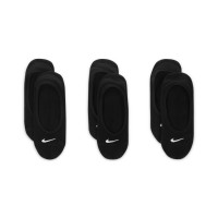 Nike Everyday Lightweight Enkelsokken 3-Pack Dames Zwart Wit